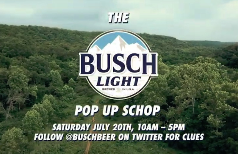 THE BUSCH POP-UP SCHOP