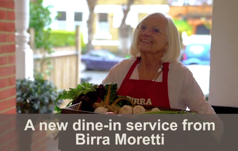 Birra Moretti launches Deliver-A-Nonna service