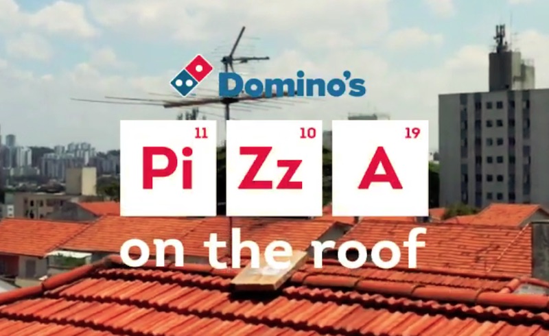 Domino's Pizza On the Roof