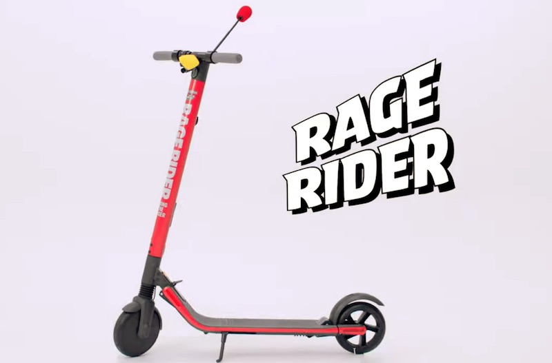THE RAGE RIDER: The Anger-Powered Scooter By Angry Birds