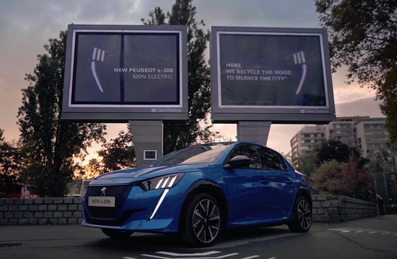NEW PEUGEOT 208 - RECYCLE THE NOISE, SILENCE THE CITY