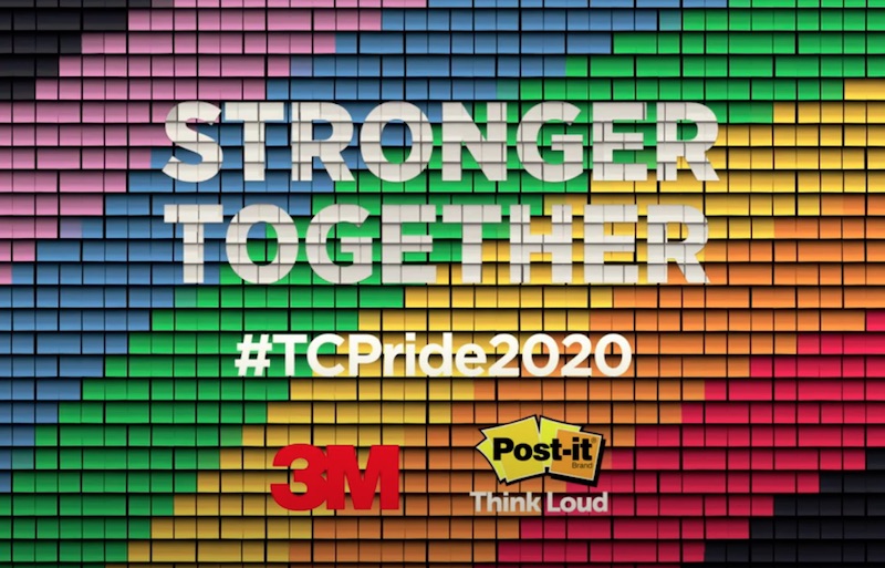 Post-it® Brand Think Loud and Proud. We are Stronger Together