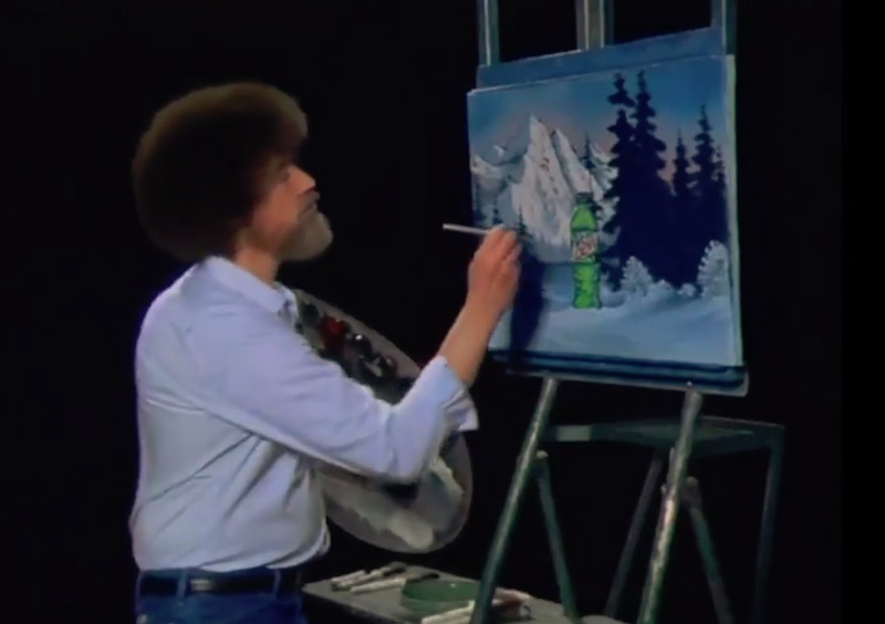The Joy Of Painting MTN DEW with Bob Ross