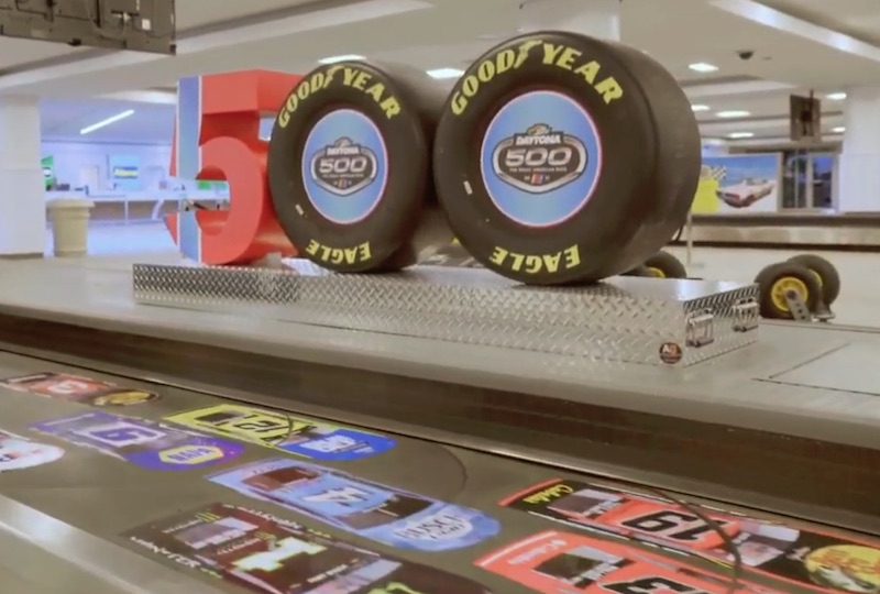 2021 DAYTONA 500 Baggage Claim Takeover