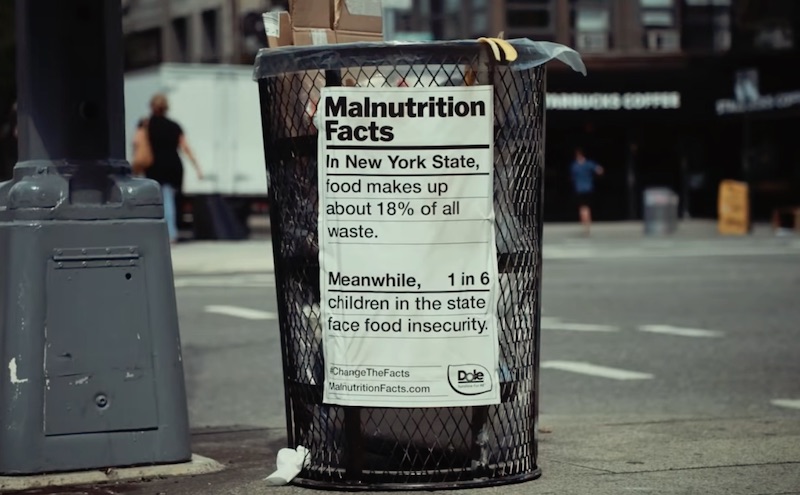 Dole - Malnutrition Labels (Food Waste)