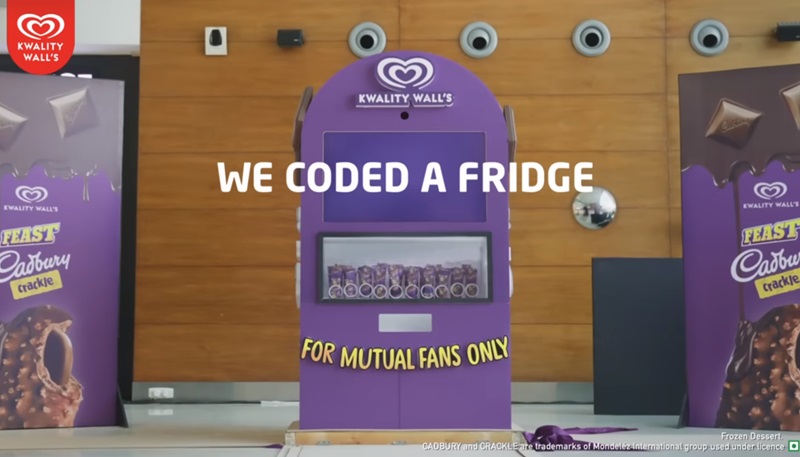 Kwality Wall’s Feast Cadbury Crackle - Made for Mutual Fans Only