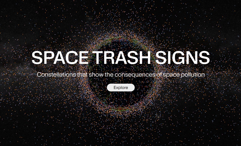 Space Trash Signs