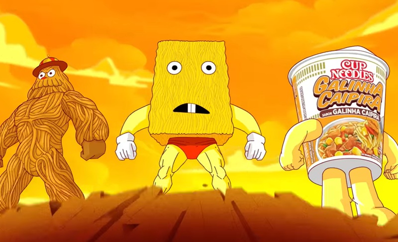 Nissin Lámen x Cup Noodles x Yakissoba U.F.O.